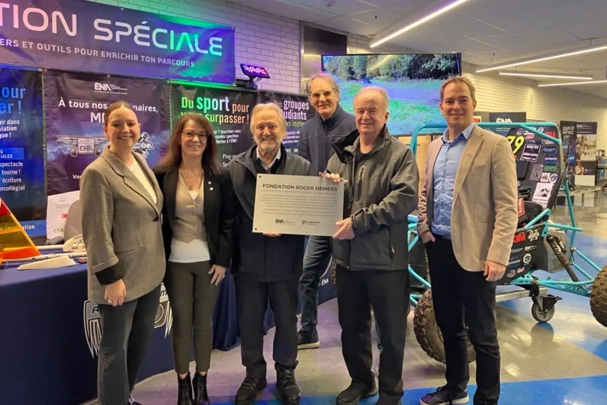 Photo de groupe CEM, ÉNA et fondation Roger Demers